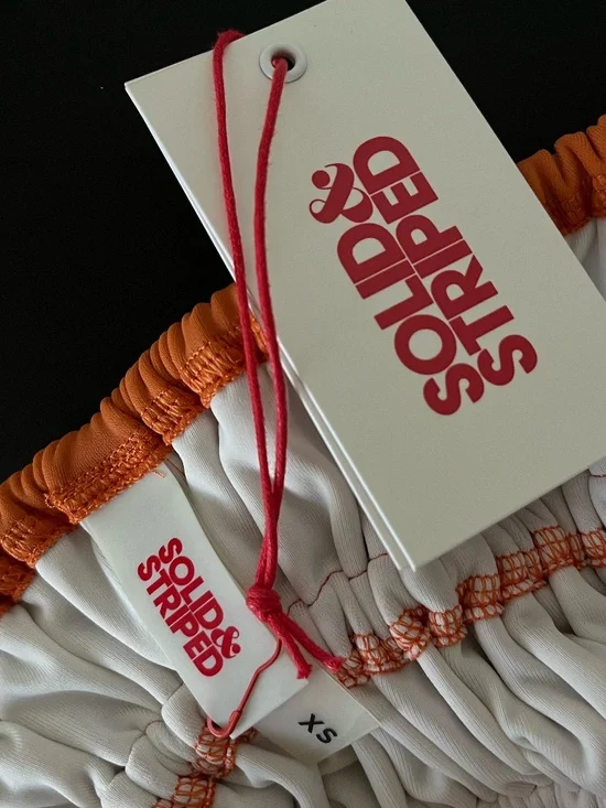 NWT SOLID & STRIPED x REVOLVE | Summer Vacation The Paula One Piece | Size XS - Picture 10 of 11